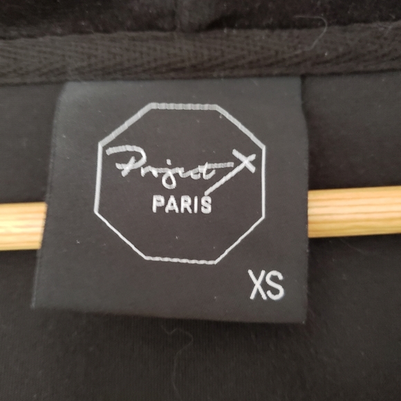 Women's Double-Striped Velvet Hooded Jacket - Picture 7 of 8